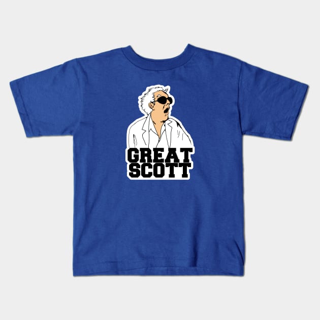 Great Scott Kids T-Shirt by carloj1956